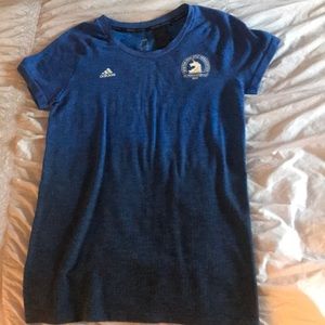 Adidas Boston marathon running shirt 121st